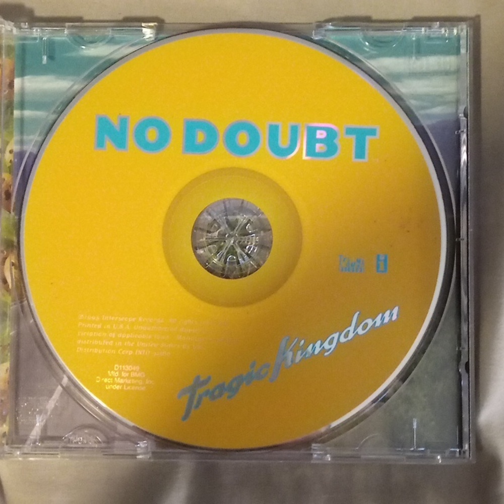 NO DOUBT CD 1995 Tragic Kingdom VINTAGE Gwen Stefani WORKS FINE